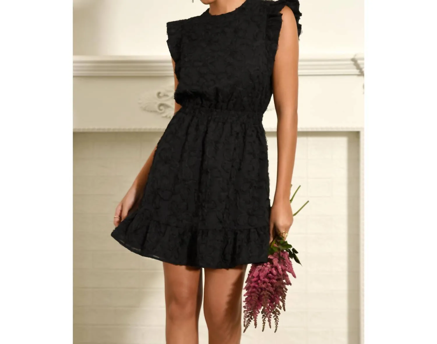 Adelyn Rae - Rinata Organza Mini Dress