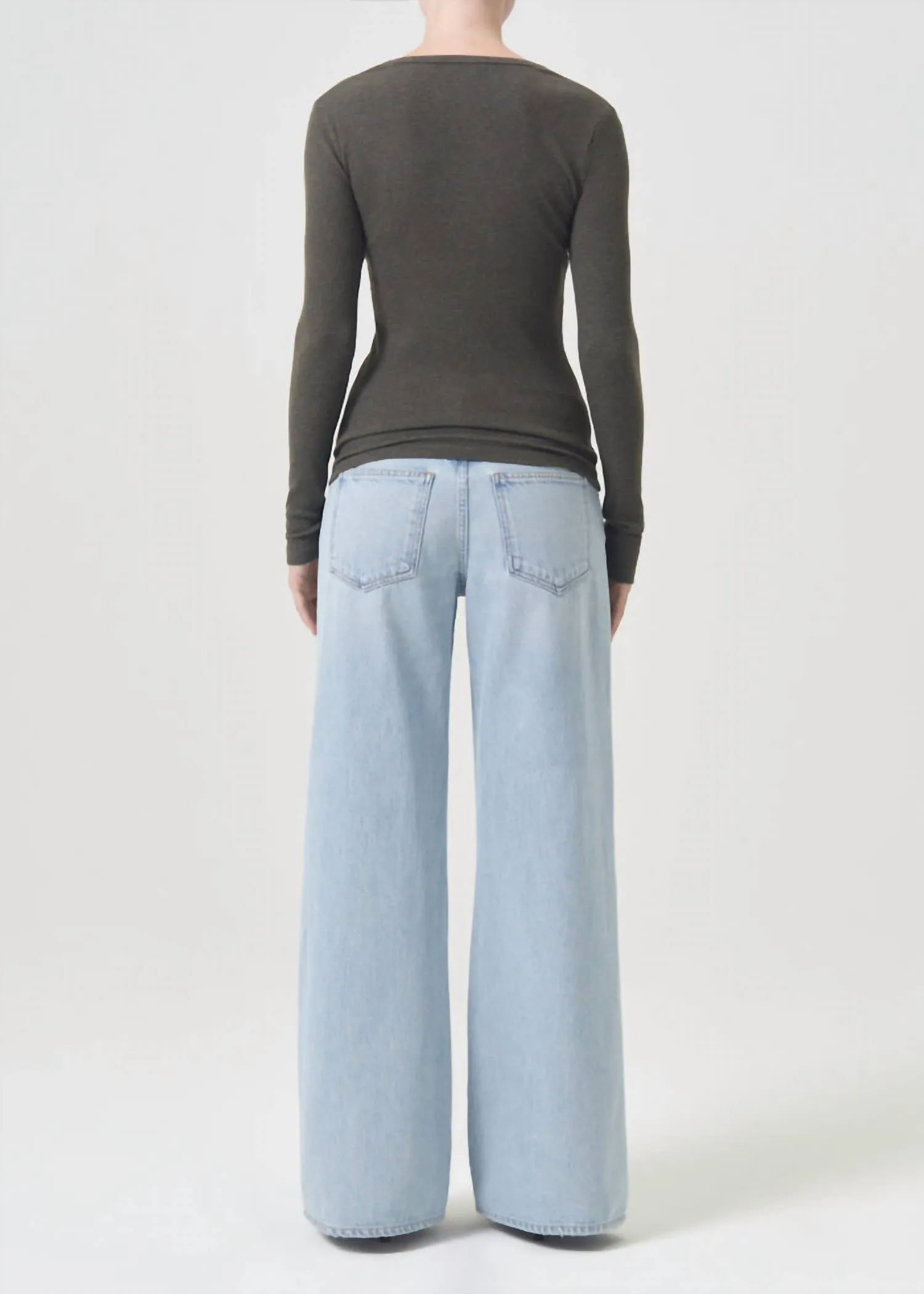 Agolde - Bernice Scoop Neck Tee