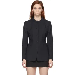 Coperni Black Trompe LOeil Tailored Jacket