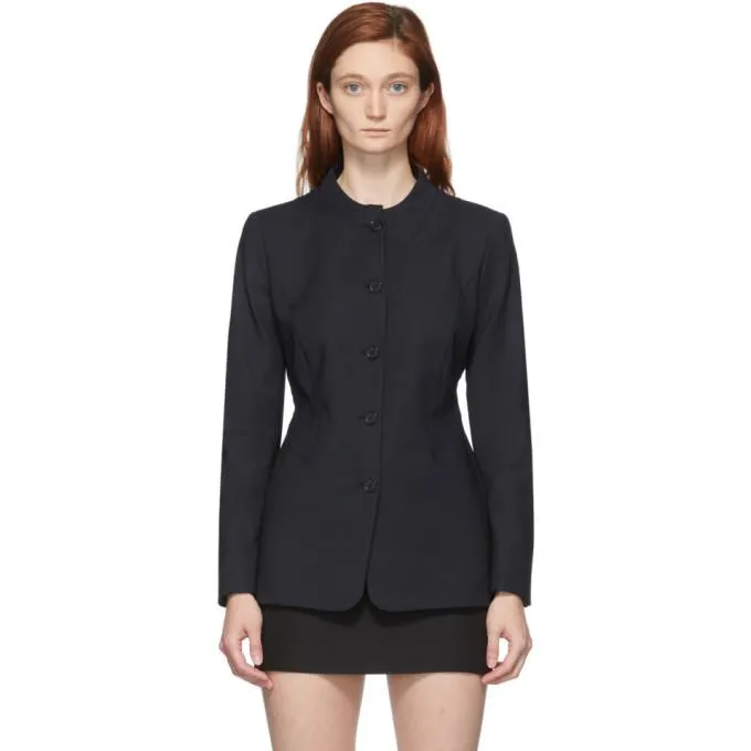 Coperni Black Trompe LOeil Tailored Jacket