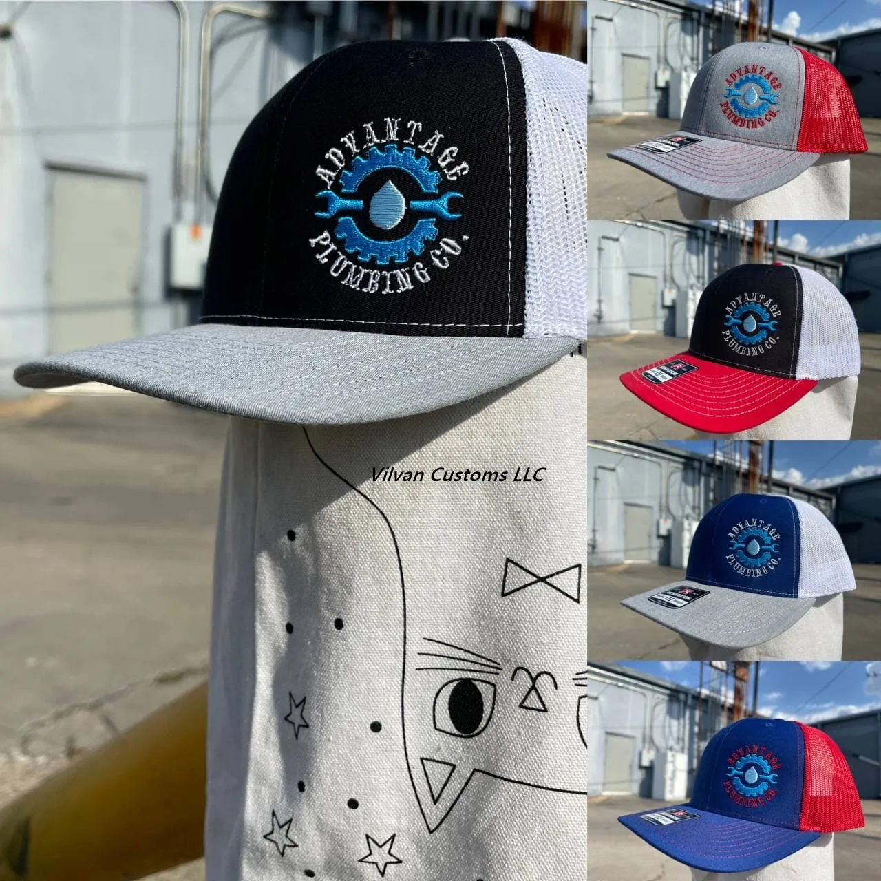 Custom Embroidery, 6277 Kryptek Polyester Hats