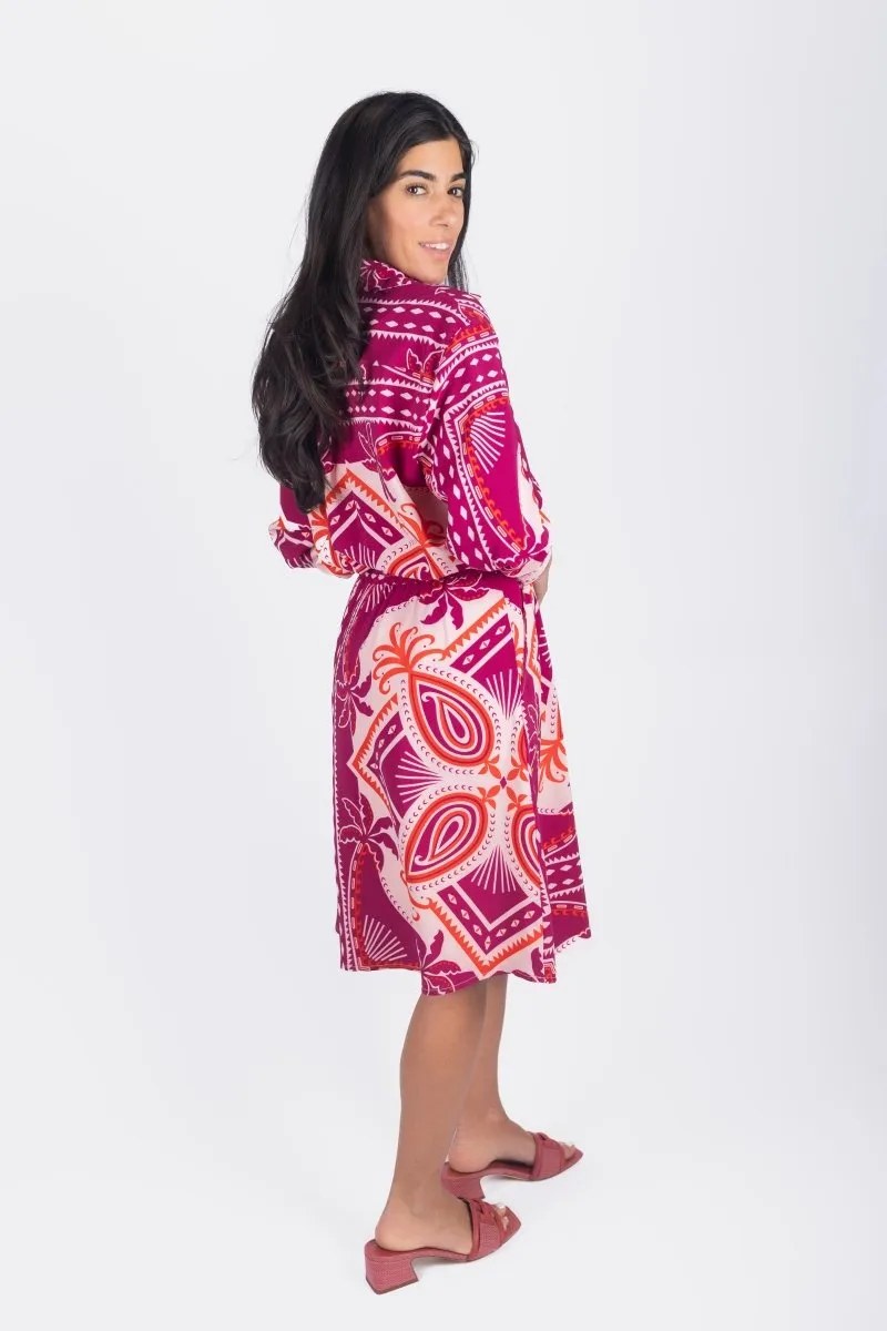 DEMI SKIRT (RASPBERRY)