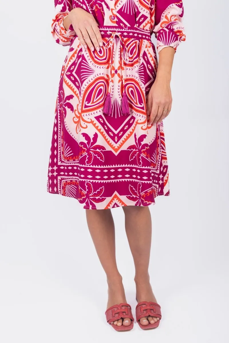 DEMI SKIRT (RASPBERRY)