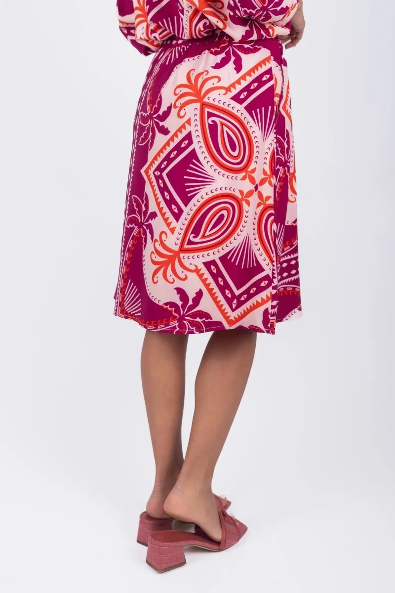 DEMI SKIRT (RASPBERRY)