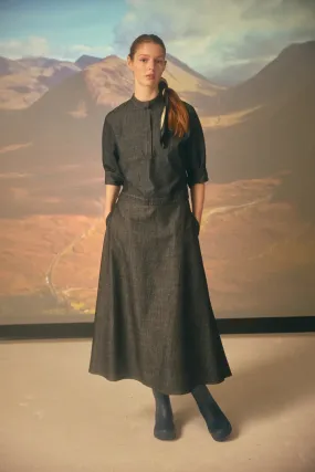 Denim Aline Skirt