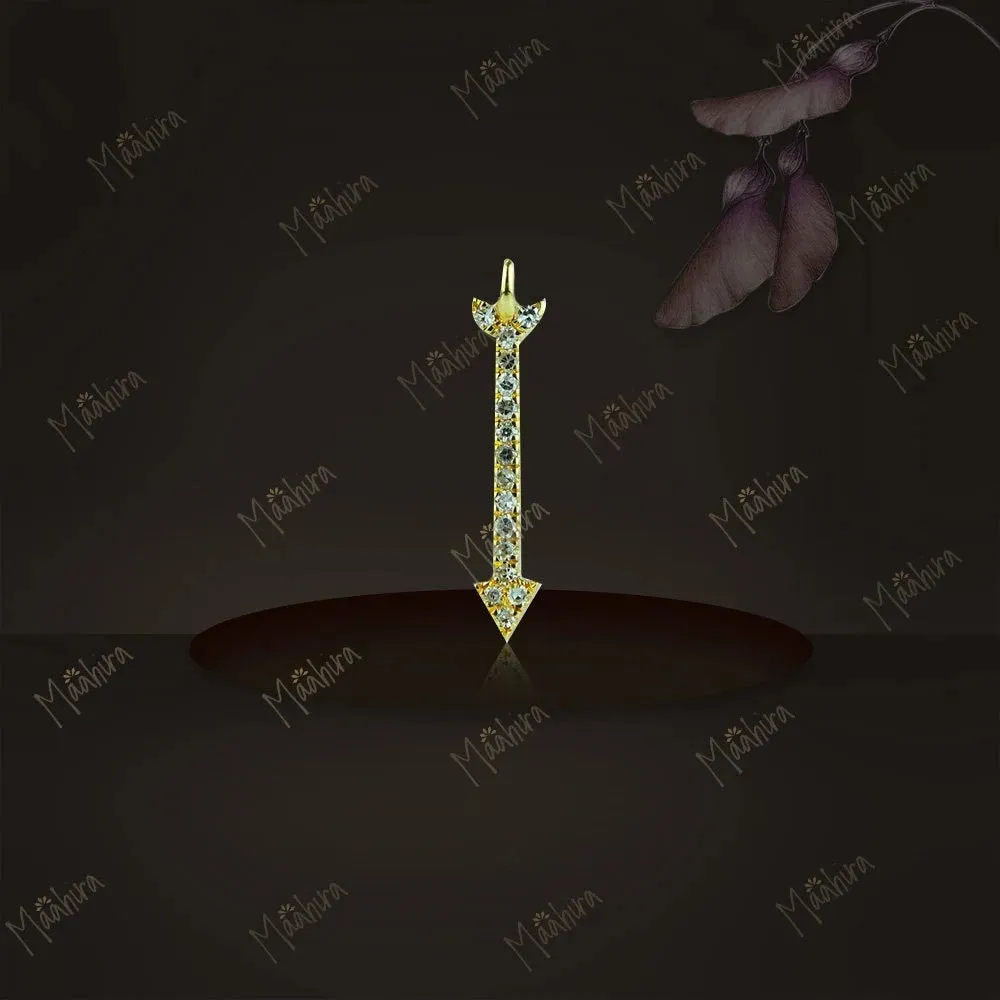 Diamond Arrow charm