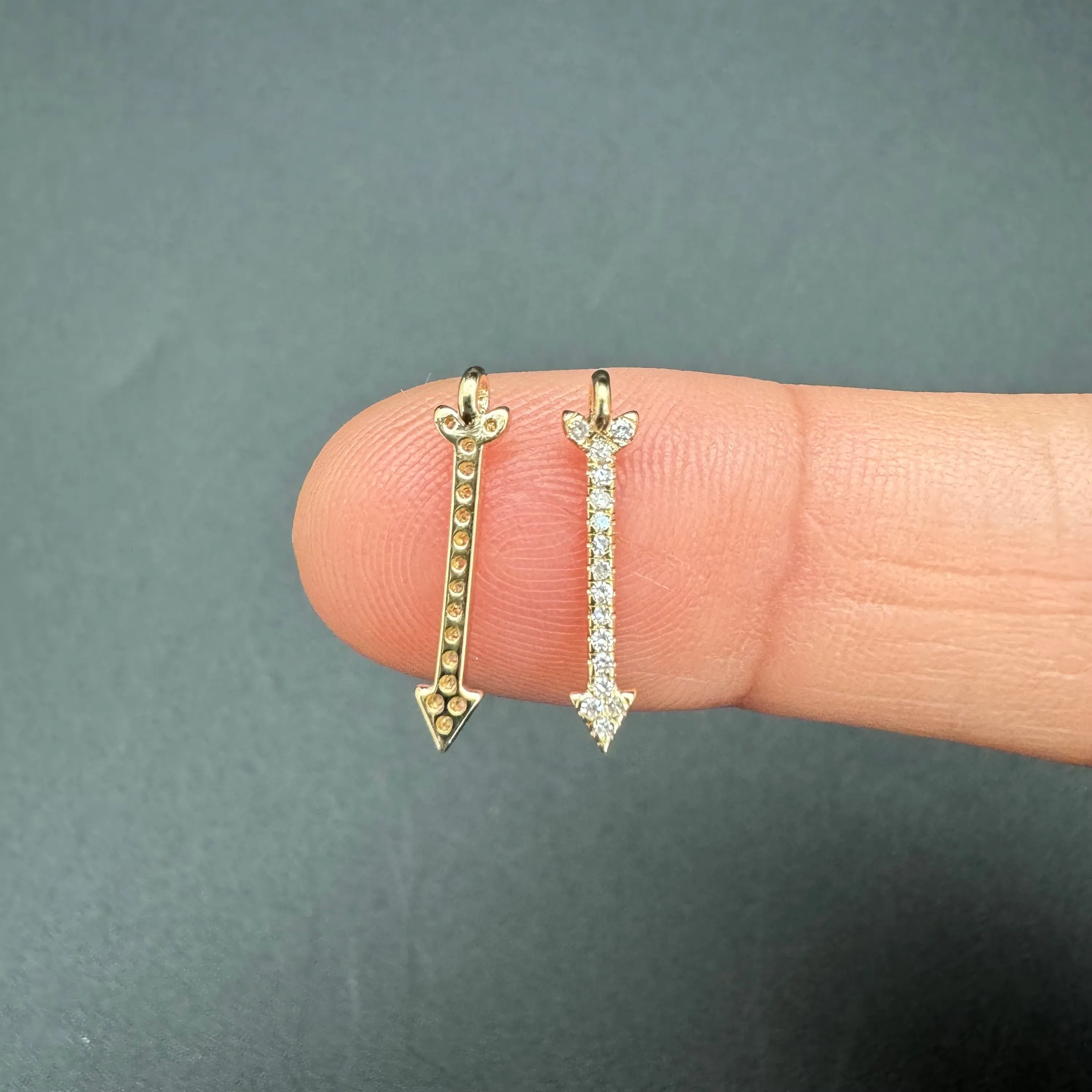 Diamond Arrow charm