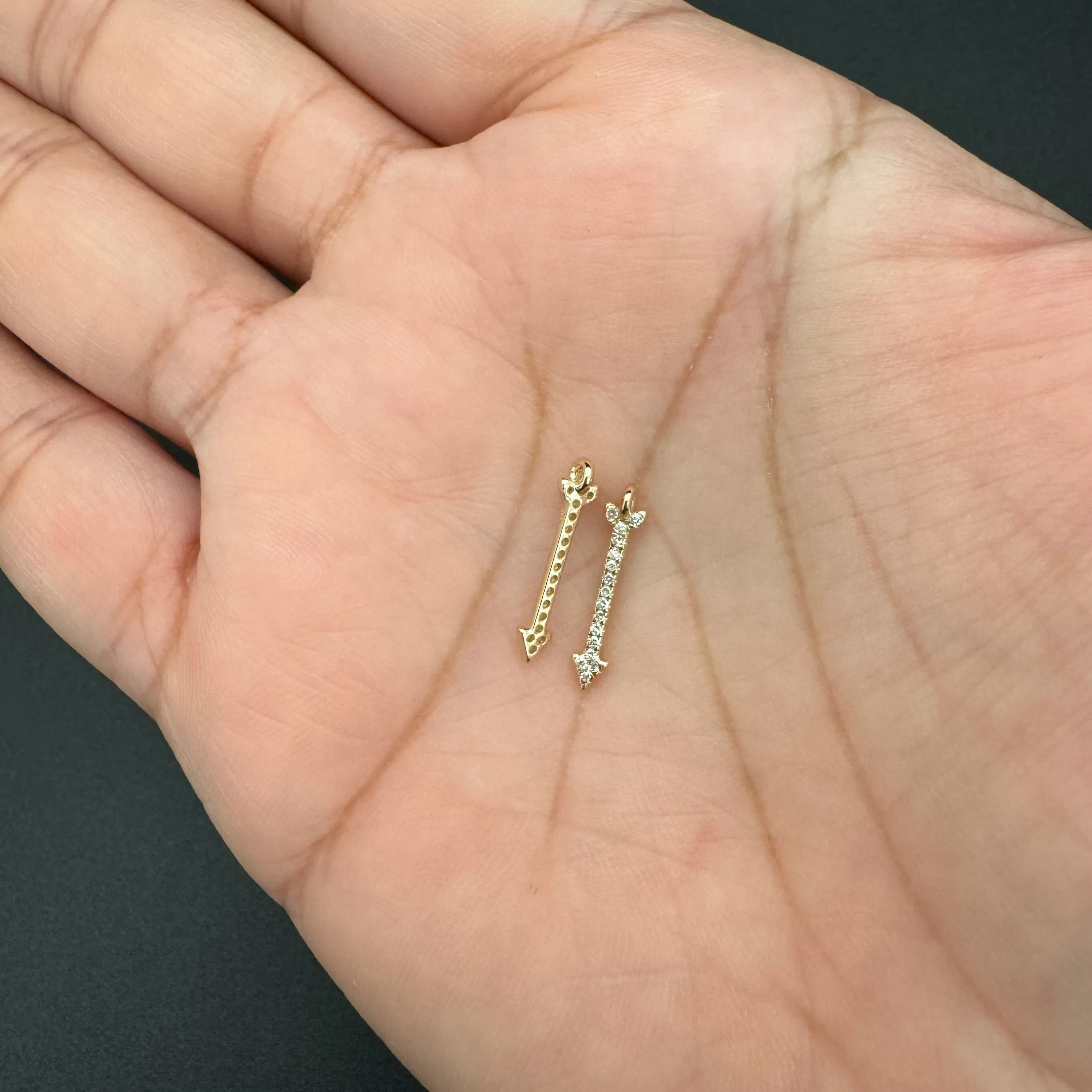 Diamond Arrow charm
