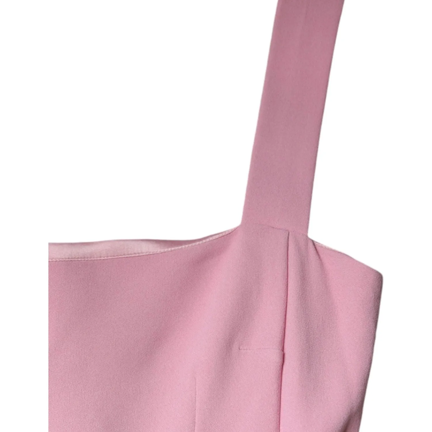 Dolce & Gabbana Pink A-line Flare Viscose Sleeveless Dress