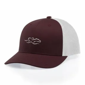 EMBRACE THE RACE® Structured Mesh Trucker Hat - Cardinal