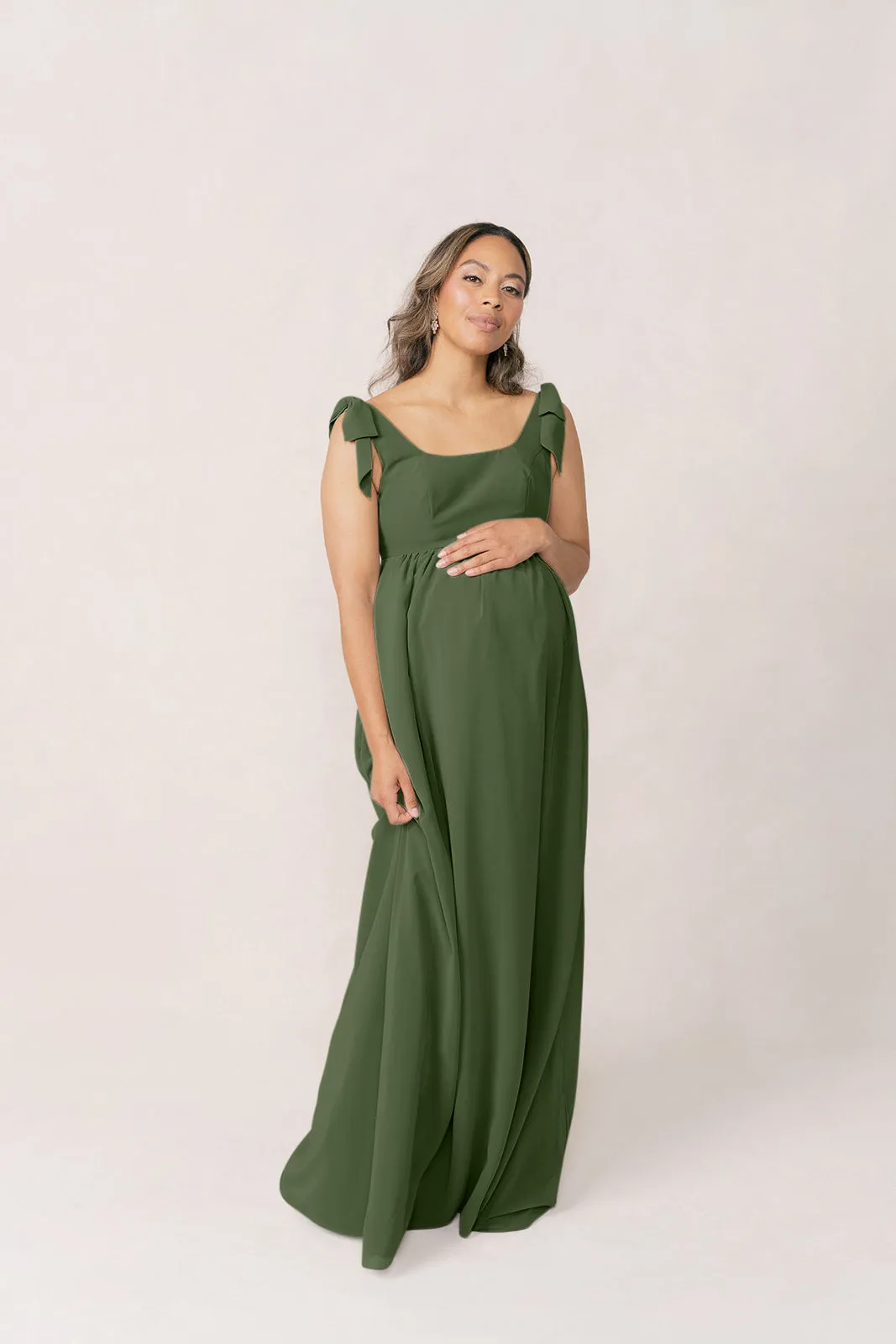 Maternity Bowie Chiffon Dress | Made To Order