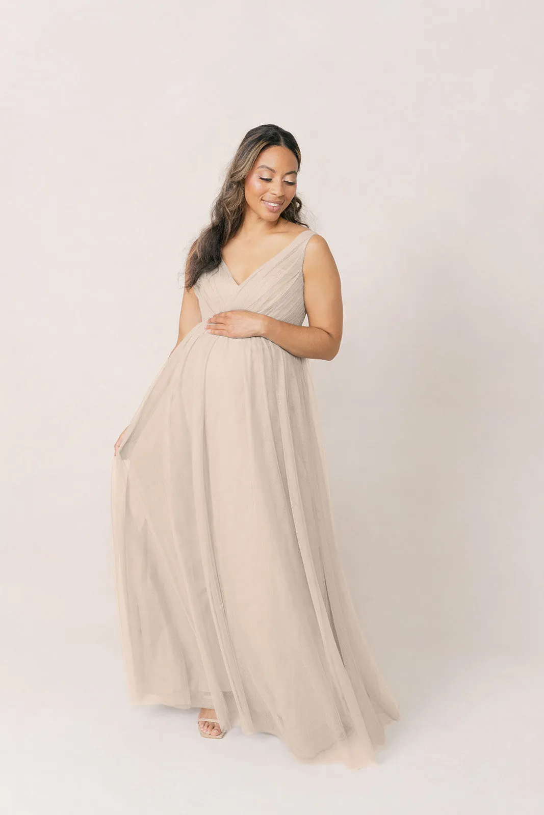 Maternity Jamie Tulle Dress | Made To Order