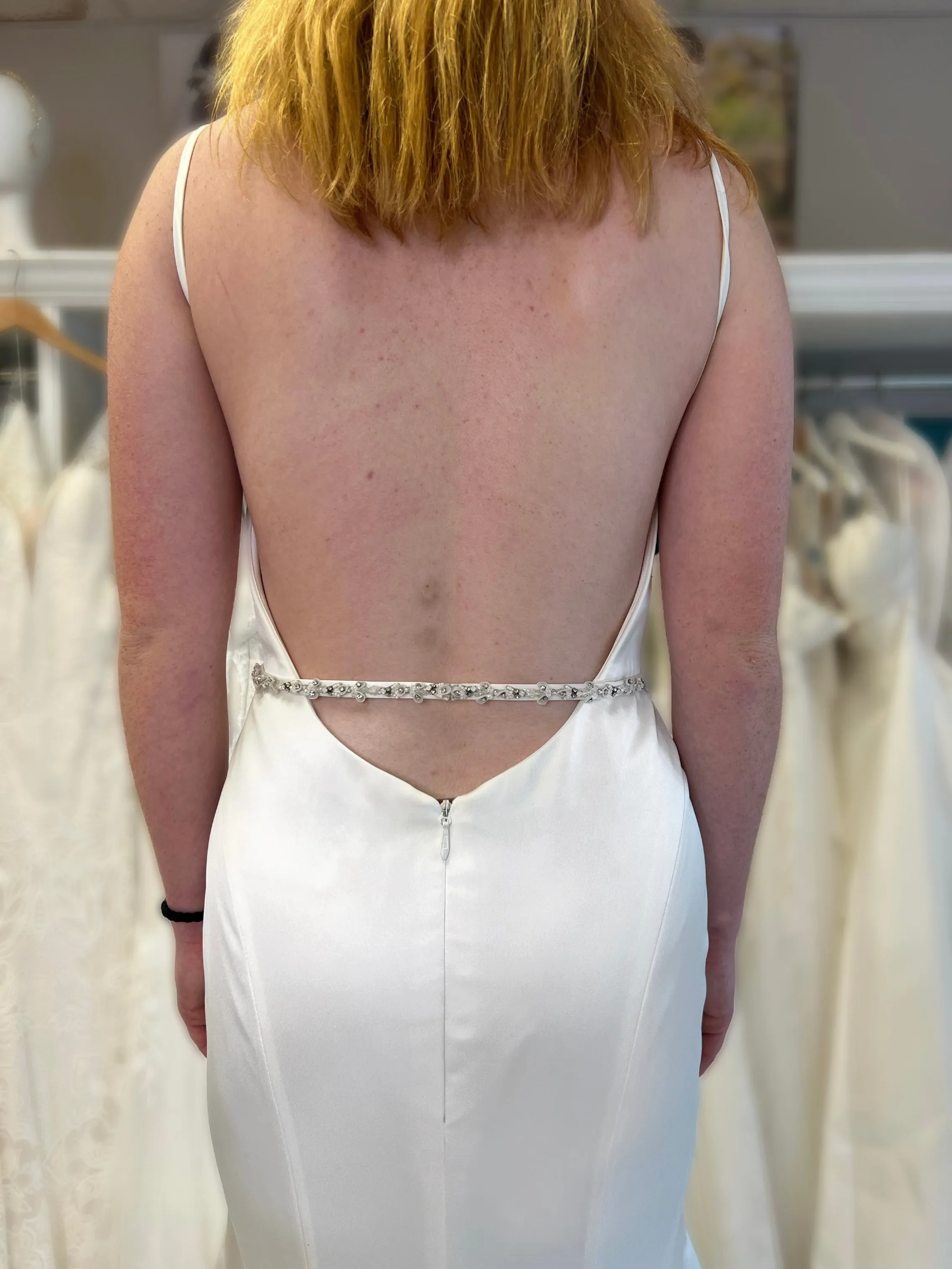 Paloma Blanca 4914 Wedding Dress Sample