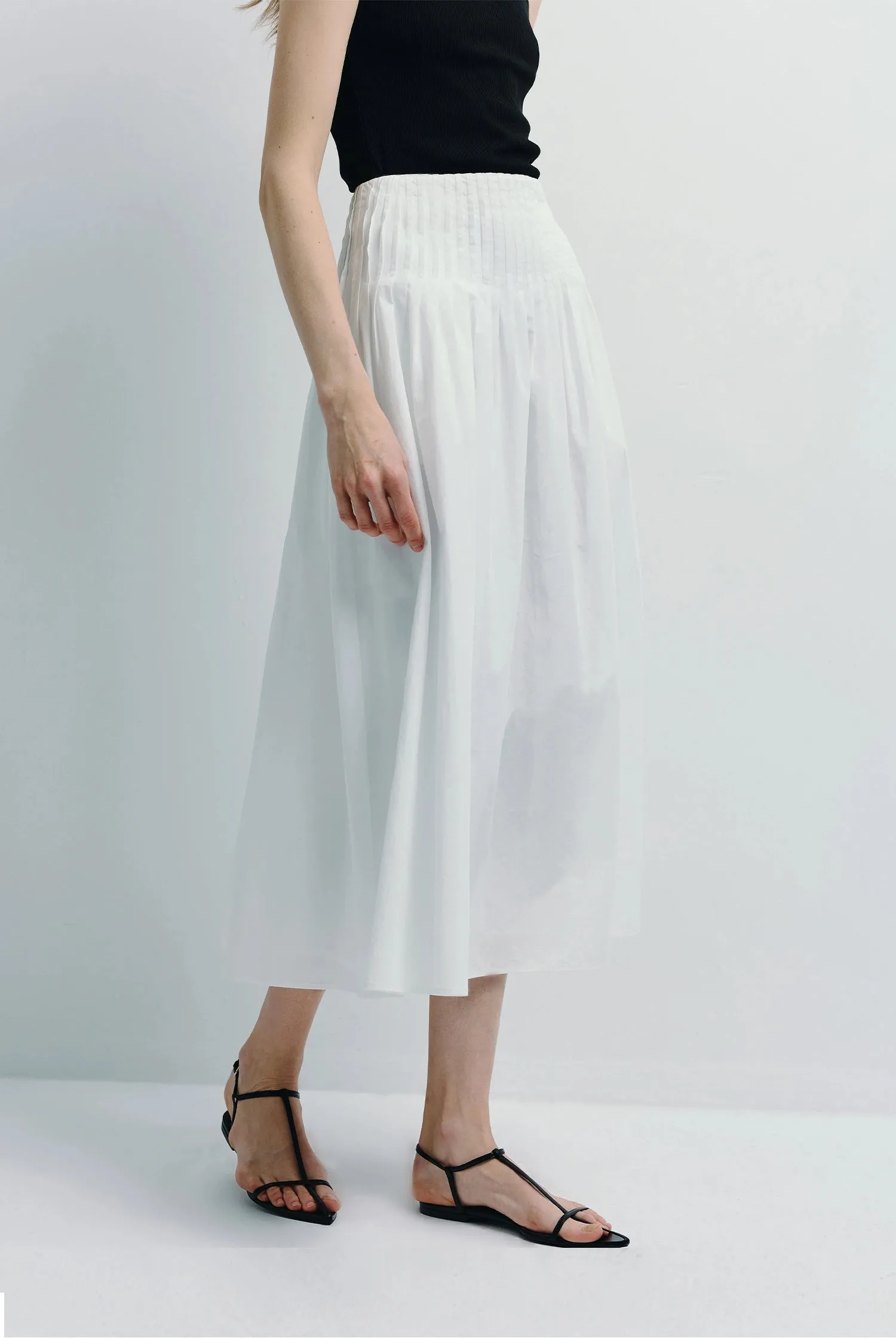 Piquenique Pintuck Skirt