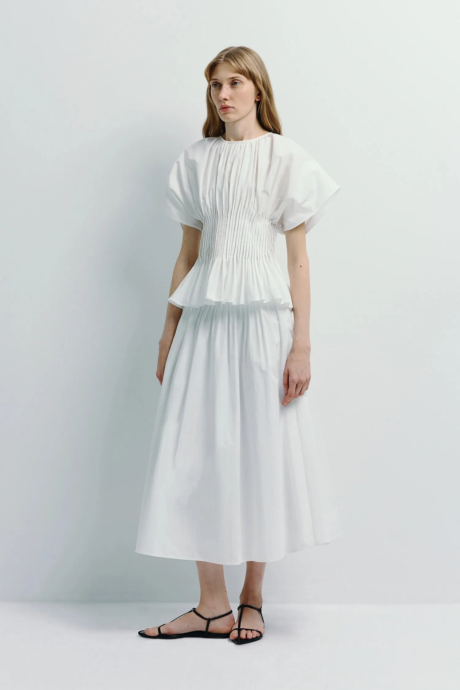 Piquenique Pintuck Skirt