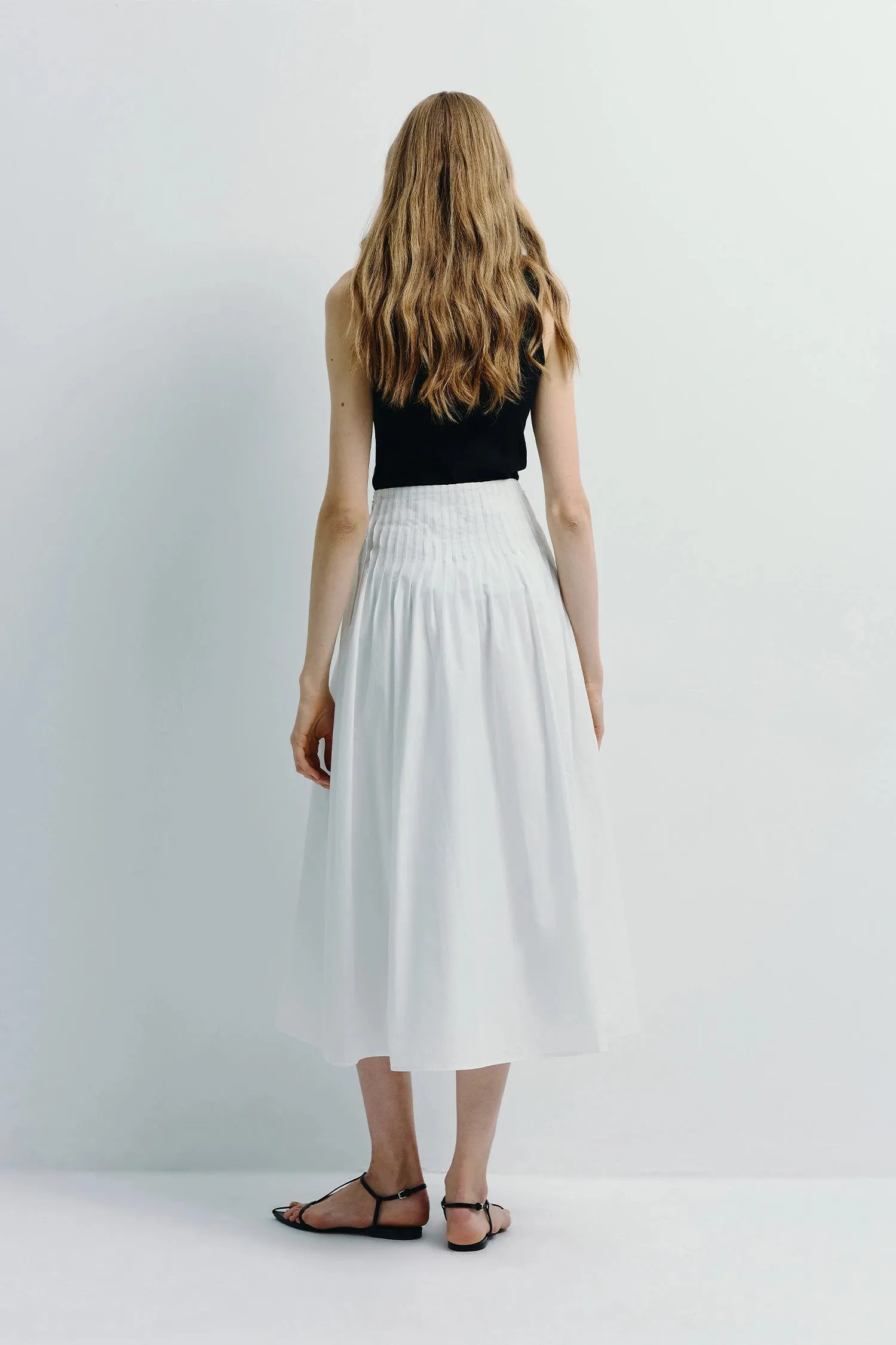 Piquenique Pintuck Skirt
