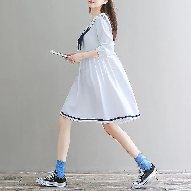 Sailor Girl Kawaii Vintage Dress