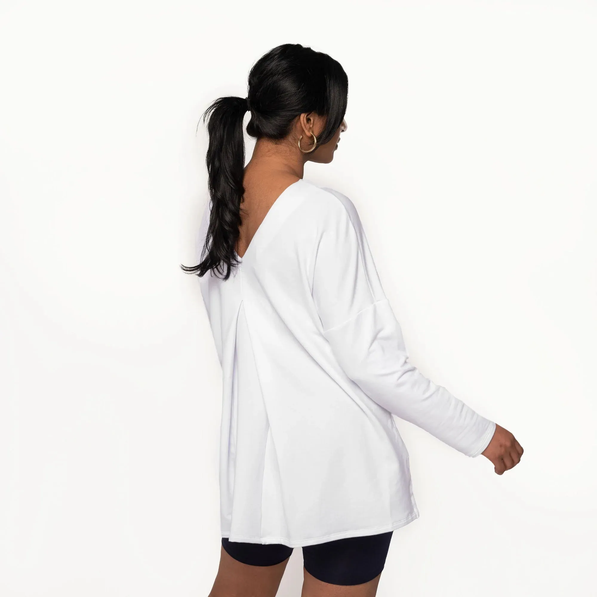 The Dressy Tunic in White