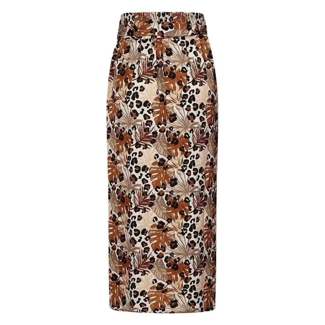 Wrap Skirt - Wild Leopard Print
